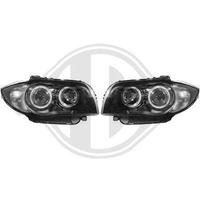COPPIA FARI ANTERIORI BMW E87 SERI1 TUNING LED H7 