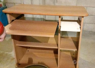 Scrivania - Mobiletto Studio Porta PC