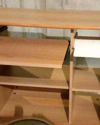 Scrivania - Mobiletto Studio Porta PC