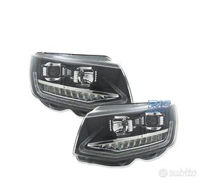 FARI VOLKSWAGEN VW T6 15-19 DRL NERI CON FRECCIA L