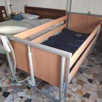 Letto con materasso ad aria motorizzato