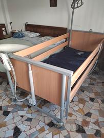 Letto con materasso ad aria motorizzato