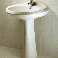 Lavabo Ideal Standard colonna bianca