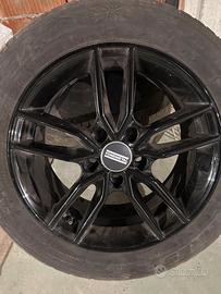4 cerchi in lega fondmetal + gomme invernali da 16