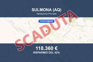 Immobile in asta di 477 m² con box auto a Sulmona