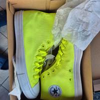 Converse All Star Giallo Fluorescente n. 44,5