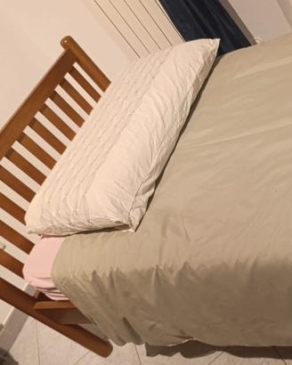 Struttura letto singolo in legno – completa