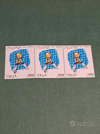 Francobolli Serie Italia Campione del Mondo 1982