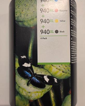 Cartuccia originale HP 940XL 4pack