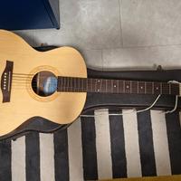 chitarra acustica seagull walnut mini jumbo isyst