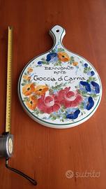 Tagliere o sottopentola stile friulano