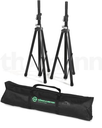 KONIG & MEYER 21449 Speaker Stand Package Black (c