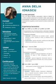 Ragazza, 19. disponibilità da subito