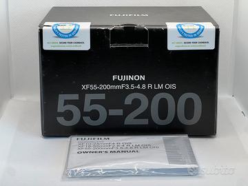 Fujifilm 55-200 scatola