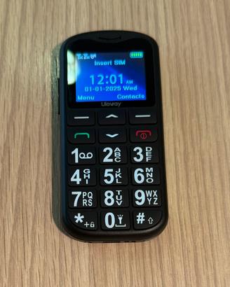 Cellulare per anziani con tasto emergenza dual Sim