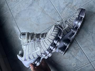 Nike shox bianche
