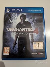 Uncharted 4 Fine di un ladro PlayStation 4 PS 4