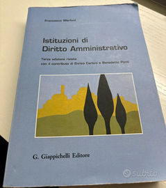 Libro di diritto amministrativo