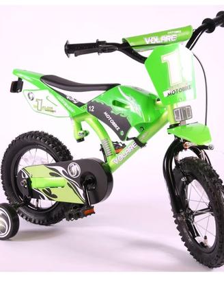 Bici Motobike Bambino 12" con Ruote Allenamento