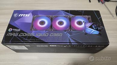 Dissipatore a liquido AIO MSI MAG Coreliquid C360