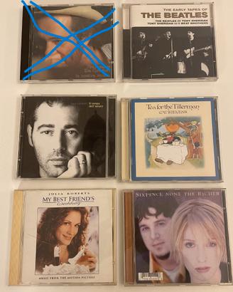 Set di 5 CD musicali -  Originali - Autori vari