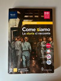 Libro storia: come siamo la storia ci racconta 2