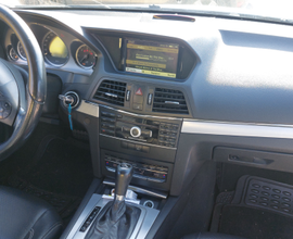 Mercedes E250 coupe blue efficient