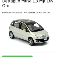 Ricambi Lancia Musa