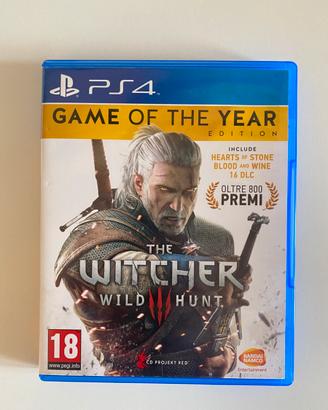 The Witchet 3 Goty PS4