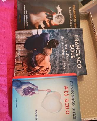 3 libri Francesco Sole