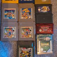 bundle giochi gameboy pokemon e altro 