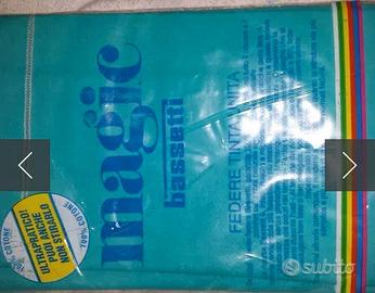 Federe magic Bassetti 100% cotone. Mai usate. Anco