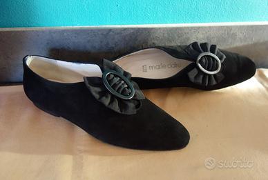 Scarpe eleganti camoscio fibbia, n°40 -MarieClaire