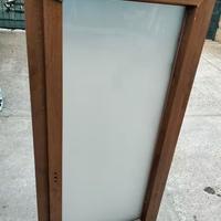 Infisso FINSTRAL Vetro Satinato