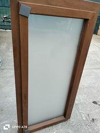 Infisso FINSTRAL Vetro Satinato