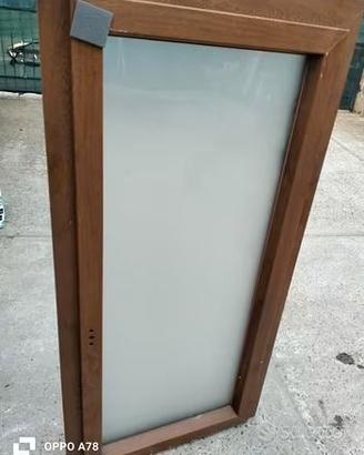 Infisso FINSTRAL Vetro Satinato