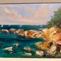 Quadro Andrea Nidicaci Pisa cm 70x50