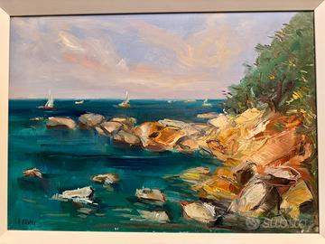 Quadro Andrea Nidicaci Pisa cm 70x50