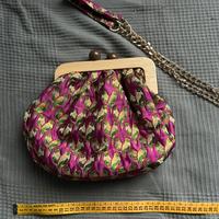 Crazy Lou Paris Mini Pochette Fucsia Oro