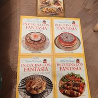 Lotto 5 Libri "In Cucina con Fantasia" 