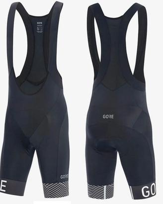 Nuova! Salopette GOREWEAR C5 Optiline nero bianco