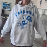 Felpa ampia cotone leggero L