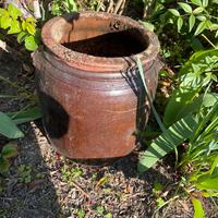 Vecchia giara x arredo giardino
