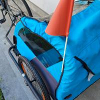 Rimorchio bici bambino