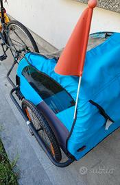 Rimorchio bici bambino