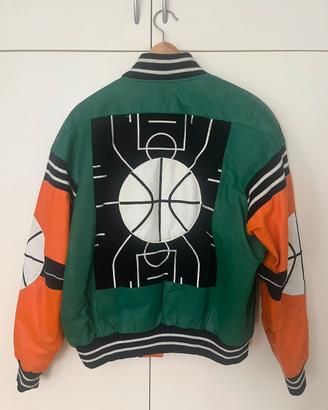 Giacca Micheal Hoban in pelle vintage