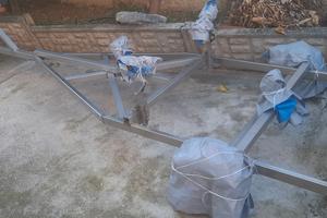 Carrello alaggio inox