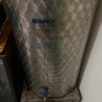 Fusto per olio inox 100lt