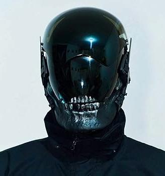 cosplay 2 caschi dark Cyberpunk