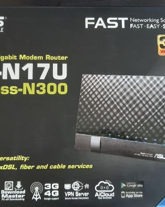 Modem Asus DSL-N17U Wireless N300